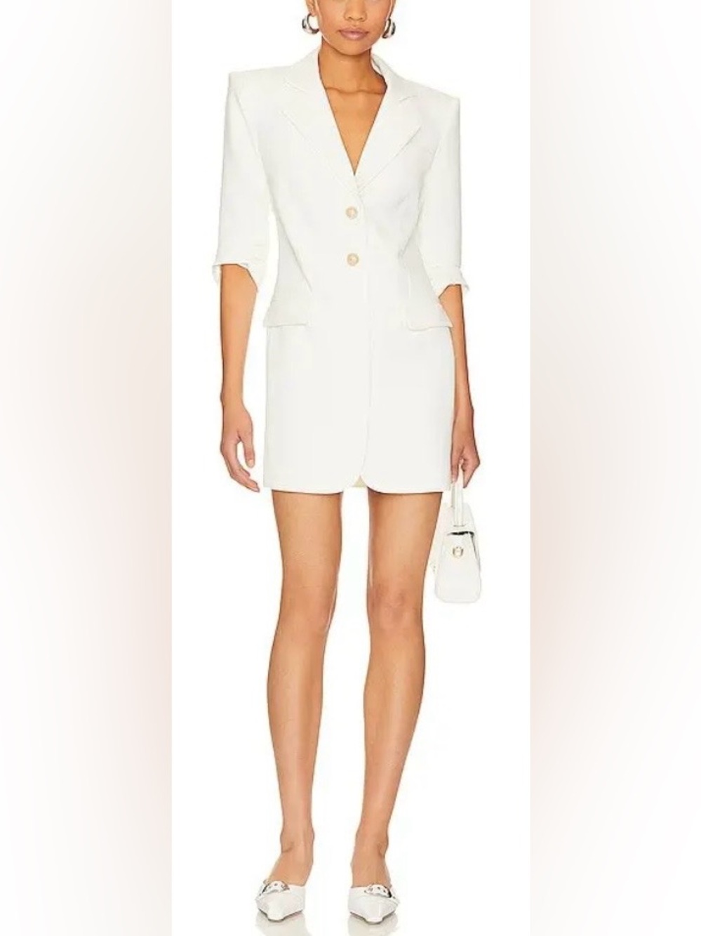 GENERATION LOVE Reina Blazer Mini Dress Off White Medium SOLD OUT